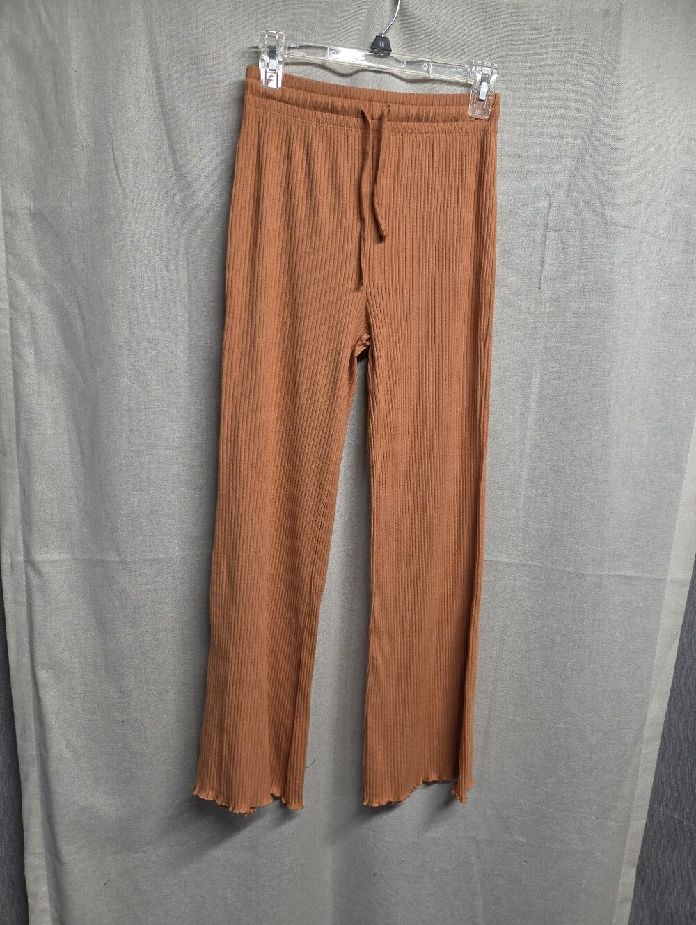 Billabong Ribbed Wide-Leg Pants & Tank Set - Rust Orange - Picture 2 of 15